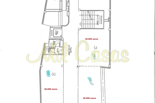 Plano local con precios